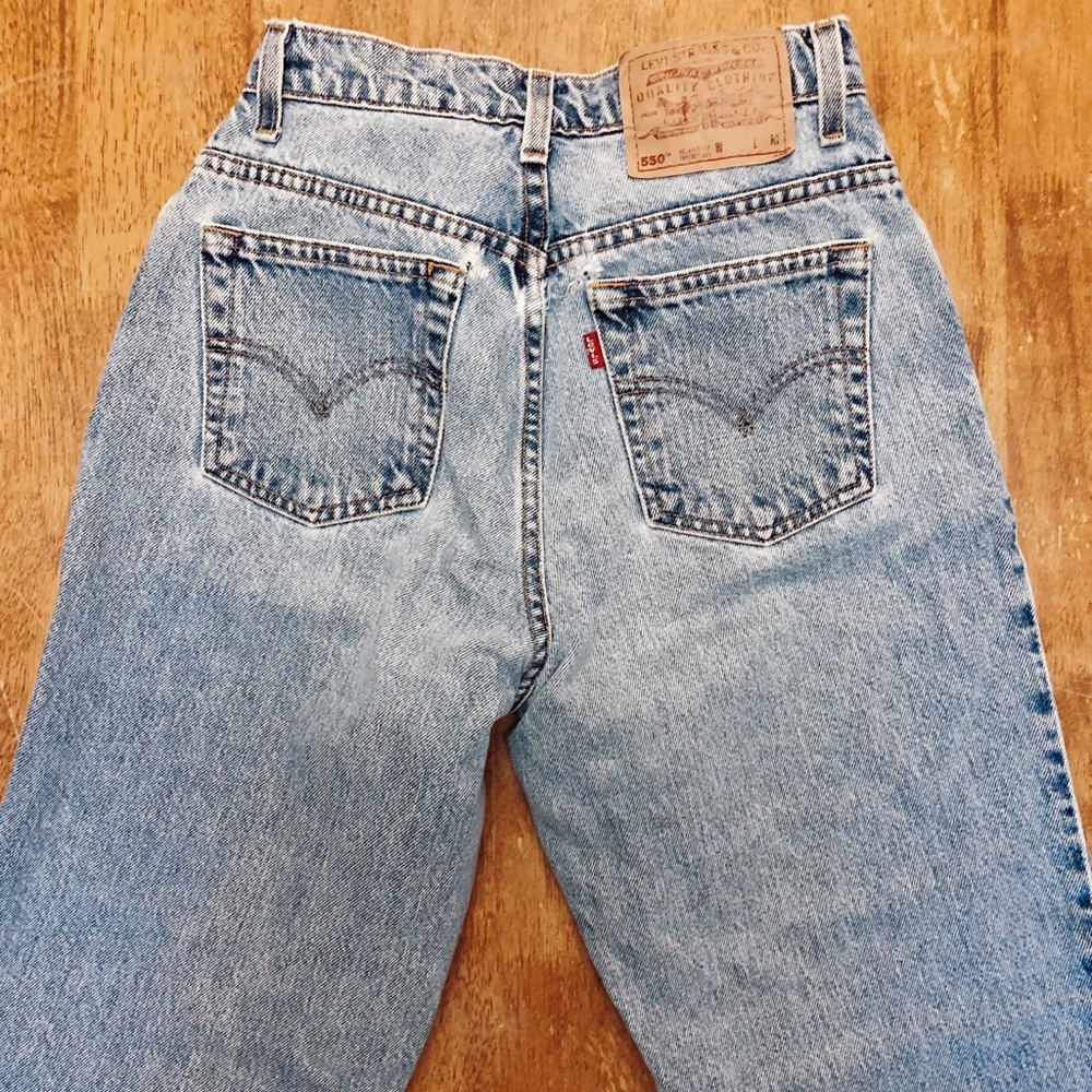 Levi’s Vintage 550 High Waist Tapered Jeans